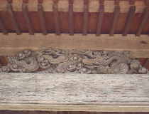 法雲禅寺　龍の彫り物